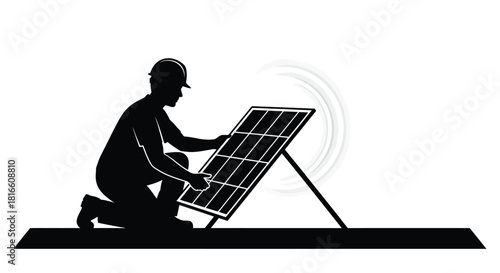 Solar panel installation