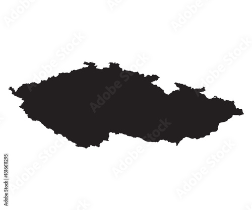 Czech Republic map Vector