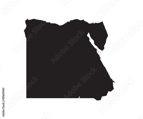 Egypt map Vector
