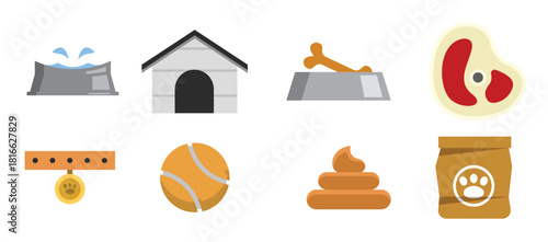 Dog biscuit Dog biscuit Vector
