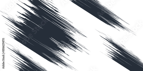 Manga focus speed lines for comic effect. Motion and action diagonal focus flash strip lines for anime comic book. modern