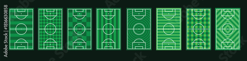 football ground vector