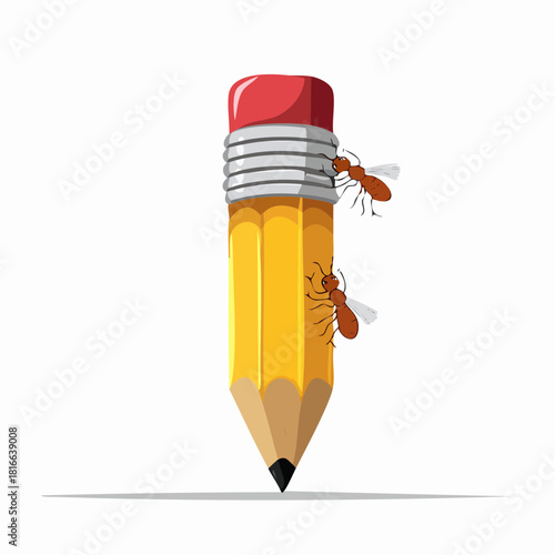 pencil with eraser