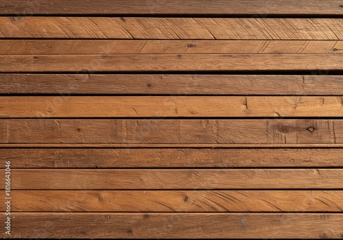 Wallpaper Mural Durable, rough sawn wood planks stacked closely together, showcasing natural grain and texture perfect for constructing outdoor public seating ,garden ,plank ,renovation Torontodigital.ca