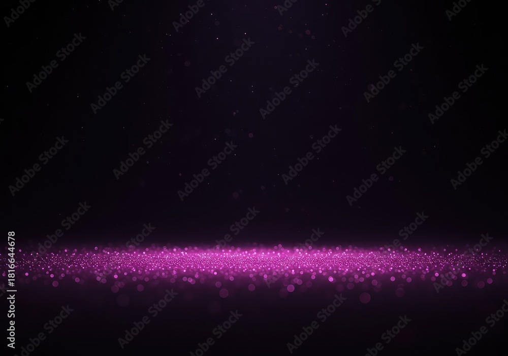 Fototapeta premium Ethereal, gentle shimmer effect against an expansive, dark, featureless backdrop. Subtle lighting ideal for overlay or contemplative design ,subtle ,glow ,contemplative