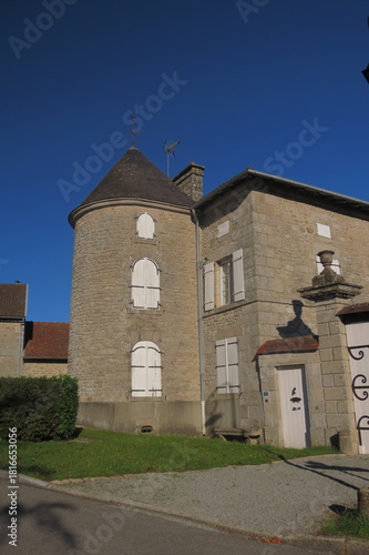 Village de Saint Sylvestre, Eglise Saint Etienne des Grands Monts, Monts d’Ambazac, Limousin, Nouvelle Aquitaine