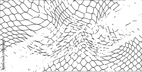 Mesh texture for fishing nets. Seamless pattern for sportswear or soccer goal, volleyball net, basketball hoop, hockey, athletics. Abstract net background for sports vector illustration