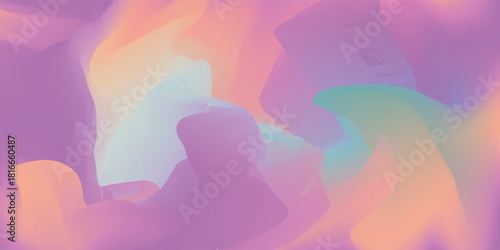 Abstract background, pastel colors, flowing shapes, light effects for creative projects, vibrant gradient, soft transitions, ideal for web design and digital art