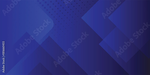 Abstract blue squares, geometric shapes, halftone pattern, vector design background for presentations, websites, and digital marketing campaigns