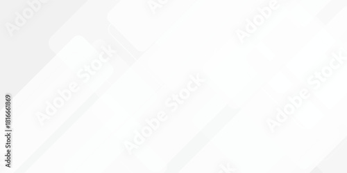 White Rounded Squares Gray Accents Gradient Overlap Design for Backgrounds White and light gray overlapping squares with rounded corners create a modern gradient effect useful for a clean background