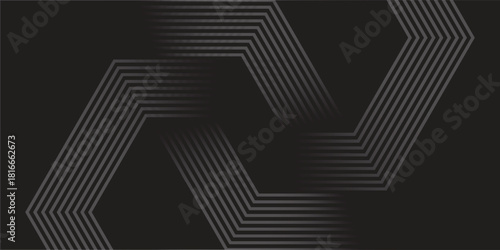 Geometric Lines Dark Gray Shapes Parallel Stripes Abstract Pattern Background for decoration and backdrop, creating modern and sophisticated visual appeal, useful for various graphic design projects