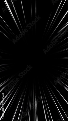 Rapid Vertical Anime Motion Line Background Animation