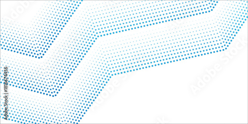 Abstract background with minimal blue gradient dotted lines. Vector illustration VOL. 3