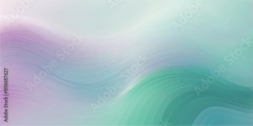 Abstract colorful wave design featuring soft blue gradient lines, light patterns, and a smooth, vibrant texture