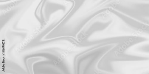 Abstract design with white silk background and smooth elegant golden silk or satin luxury cloth texture . Abstract Art Background vector. black and white Marble texture vector background. 