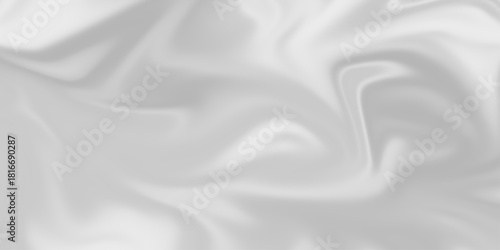 Abstract design with white silk background and smooth elegant golden silk or satin luxury cloth texture . Abstract Art Background vector. black and white Marble texture vector background. 