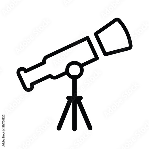 Telescope, Astrology icon