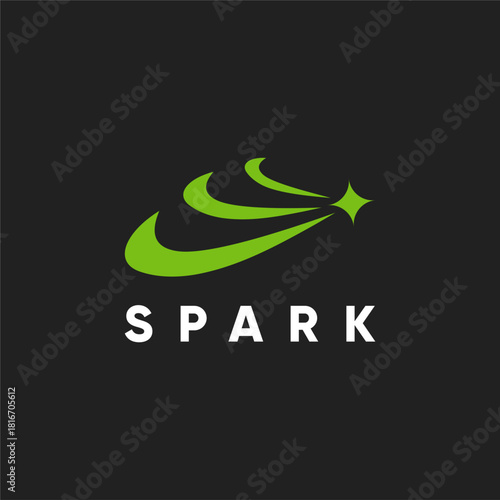 spark logo design unique