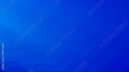 Abstract blue waves modern gradient background. Subtle curved lines form deep ocean texture suitable for web design.