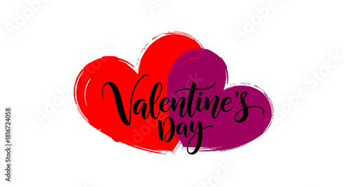 Valentine's Day Celebration Hearts of Love and Affection