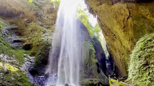 Waterfall in Wulong National Park in Chongqing, China
