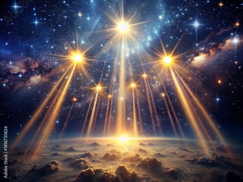 Cosmic light rays illuminate world