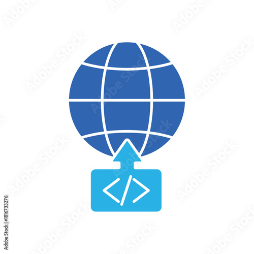 Icon a deployment, isolated against a clean background.