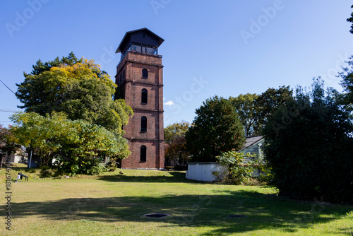 宇治駐屯地の展望塔