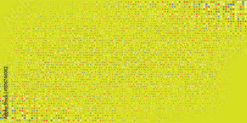 Vector dots halftone orange color pattern gradient texture with yellow nice