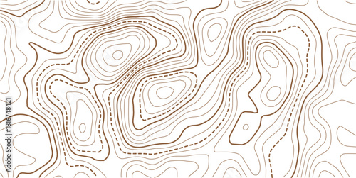 Modern design with White background with topographic wavy pattern design.Topographic gold luxury map background. Geographic abstract pattern. The topo contour or wallpaper.