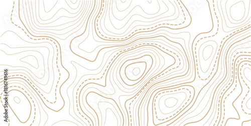 Luxury gold abstract topographic map background with golden lines texture,Mountain trail terrain or path. Vector illustration.