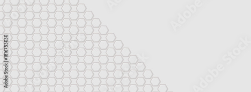 3D Futuristic abstract honeycomb mosaic white background. Abstract white honeycomb vector wallpaper with hexagonal. vector