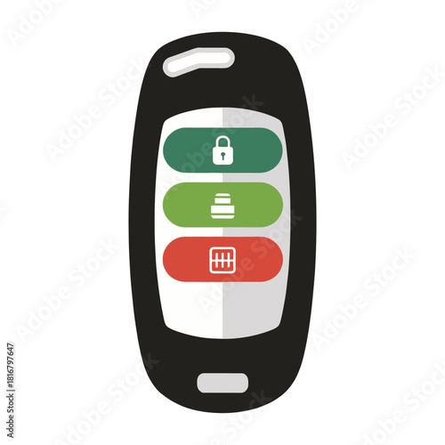 Car Remote Control with Lock Trunk and Panic Buttons.