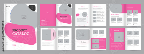 Corporate Product Catalog  Brochure  Multipurpose Business Services Product Showcase Layout