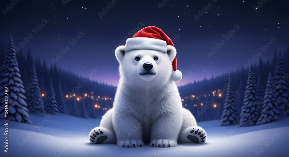 Fototapeta premium polar bear cub