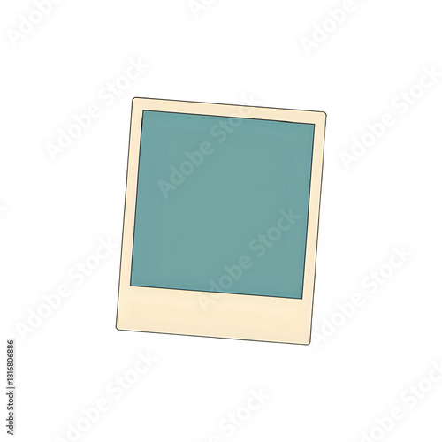 Retro instant photo frame for your memories today