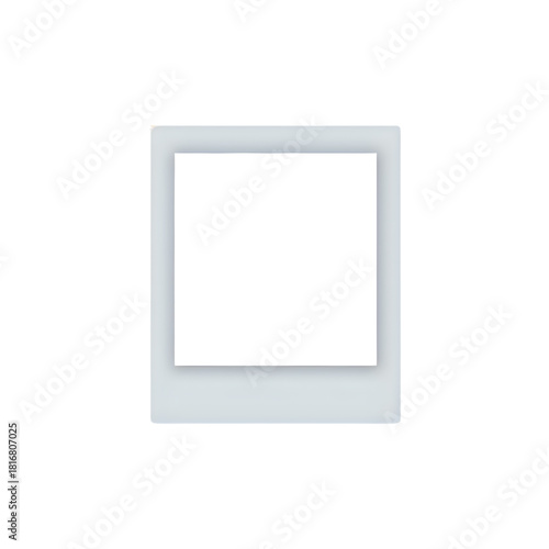 Stylish instant photo frame for memories display