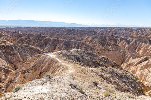 Moon Canyon. Charyn national park, Almaty region, Kazakhstan.