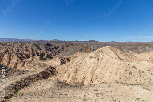 Moon Canyon. Charyn national park, Almaty region, Kazakhstan.