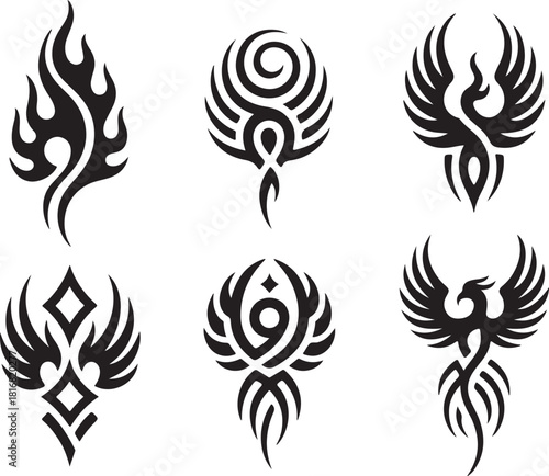 tribal tattoo design elements