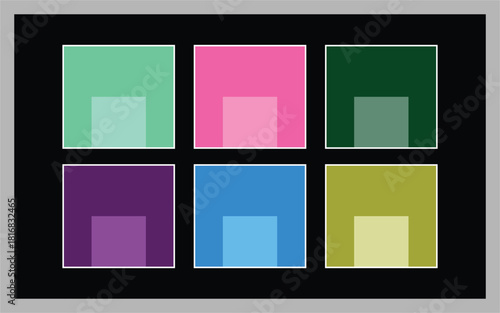 Multi Color Book Palte sample