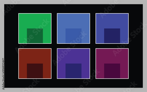 Multi Color Book Palte sample