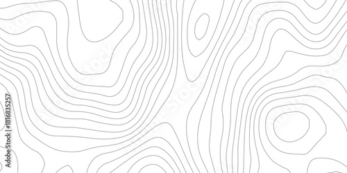 Background of the topographic map. Topographic map patterns, topography line map. Vintage outdoors style.