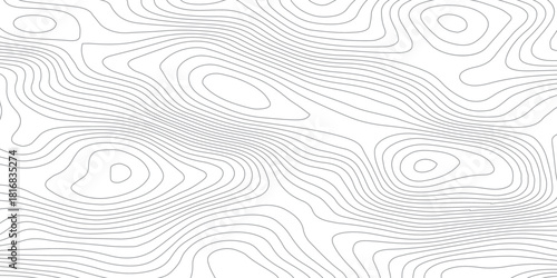 Background of the topographic map. Topographic map patterns, topography line map. Vintage outdoors style.