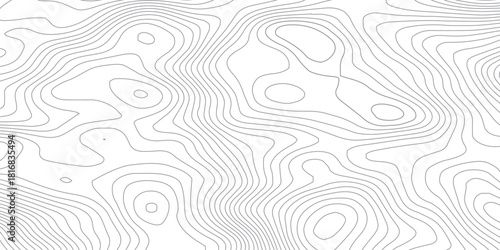 Abstract topographic contours map background, Topography map background. Topographic map patterns, topography line map on transparent background. Vintage outdoors style.