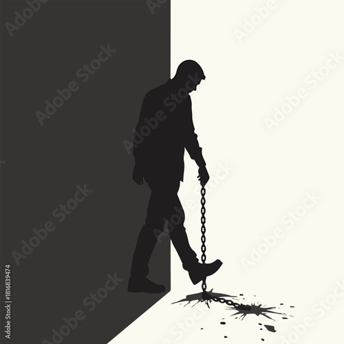 End modern slavery awareness vector pack — silhouettes, justice icons, solidarity hands, Dec 2 abolition poster design templates