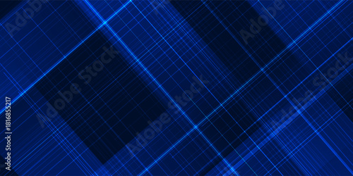 modern blue abstract background with elegant bright diagonal lines