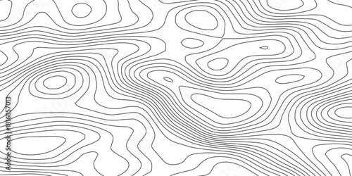 Abstract topographic map lines background. Vector seamless background, subtle pattern. topographic map background concept.