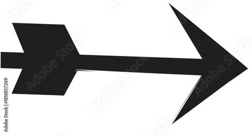 Black Right Arrow Vector