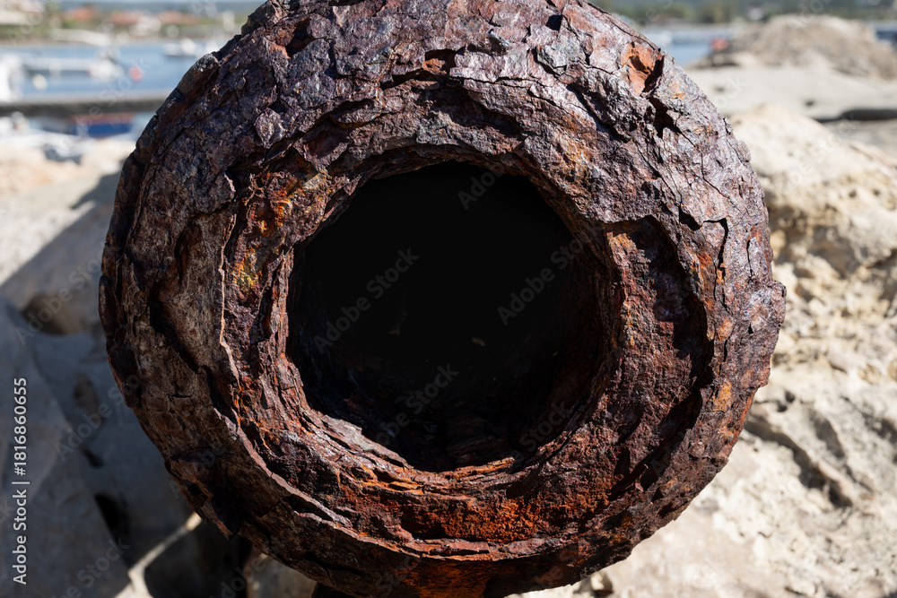 Fototapeta premium Venetian fortress in Greece 1209